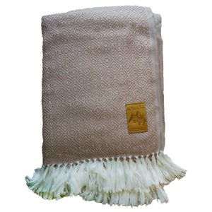 Alpaca Blanket (Cream)