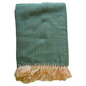 Alpaca Blanket (Green)