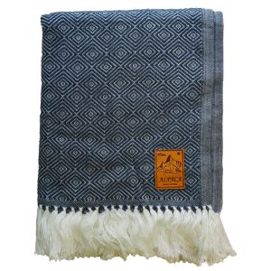 Alpaca Blanket (Blue)