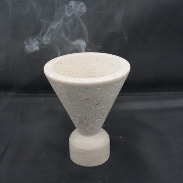 Shamanic Products Marble Incense Burner shamanicproducts.com